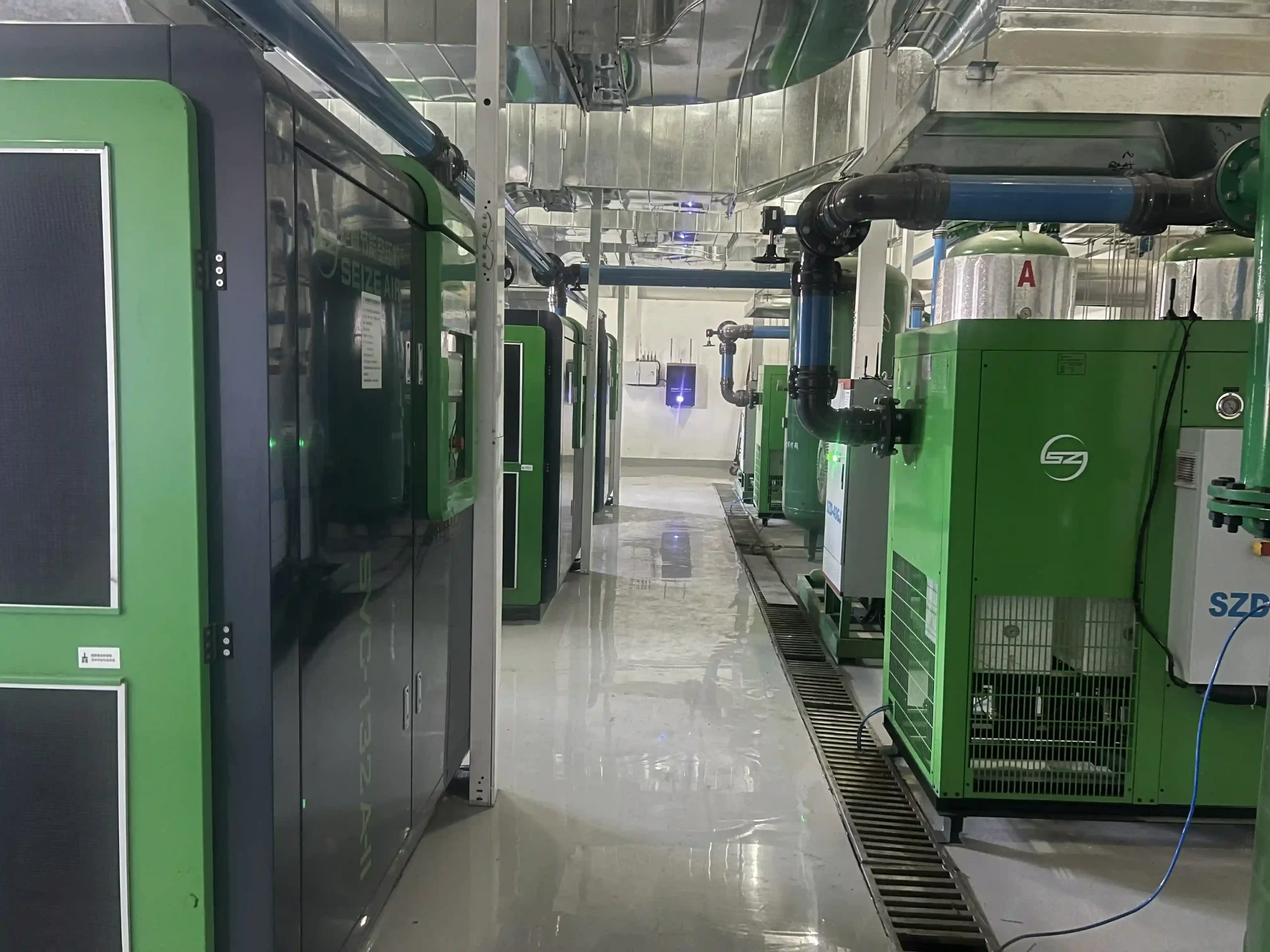 空压机卖气-萨震永磁变频空压机SVC-132A-II多套