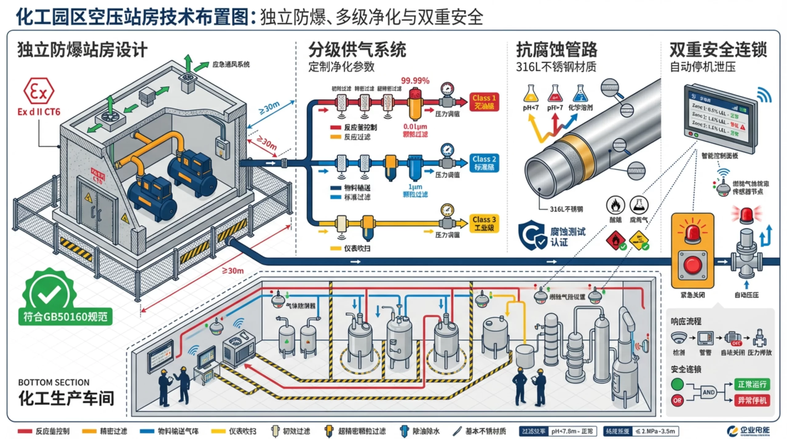 化工行业空压站布局