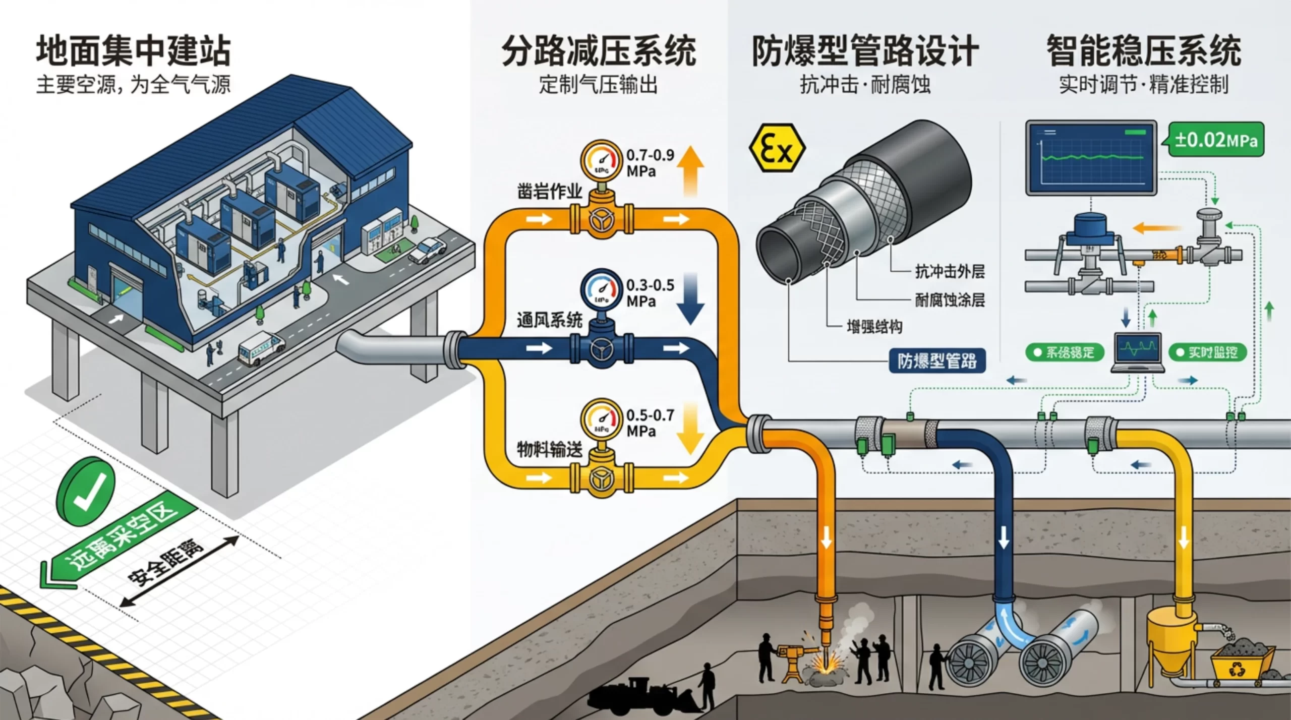 采矿行业空压站布局